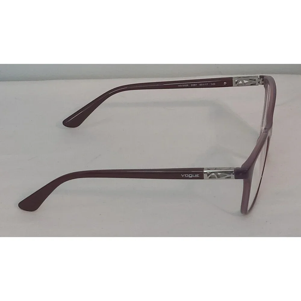 Vogue Eyeglasses Frames VO5028 2387 Plum Purple Cat Eye Full Rim 53-17-140